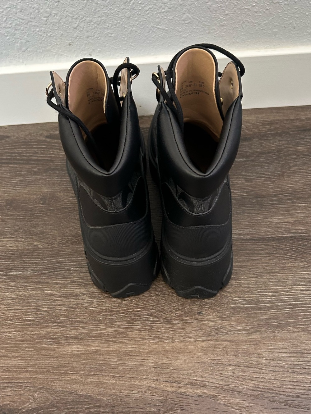 Coach Royce Bootie in Signature Canvas and Leather - Picture 3 of 7